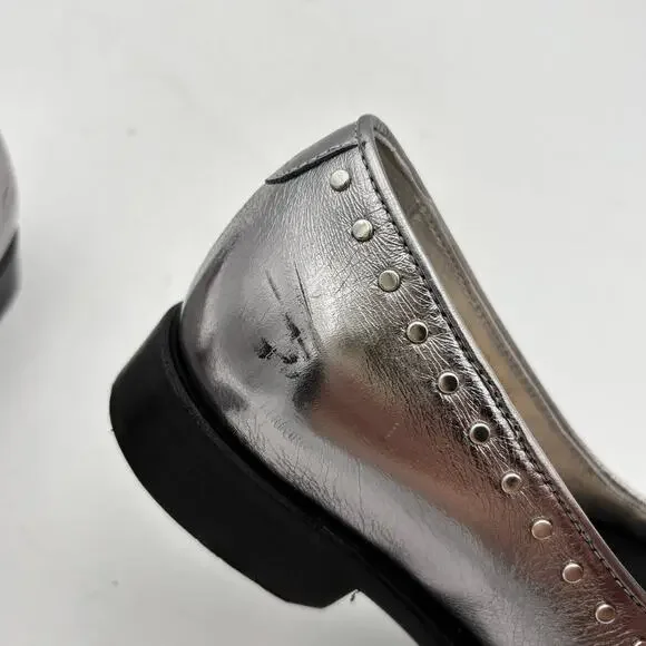 The Office of Angela Scott Miss Cecilia Studded Loafers Women's 36 US 6 - Picture 12 of 13